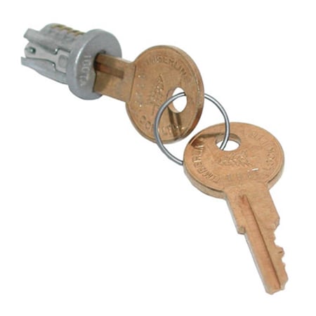 Hd HD TLLP 700 109TA Timberline Lock Plug Satin Nickel Keyed Alike - Key Number 109 TLLP 700 109TA